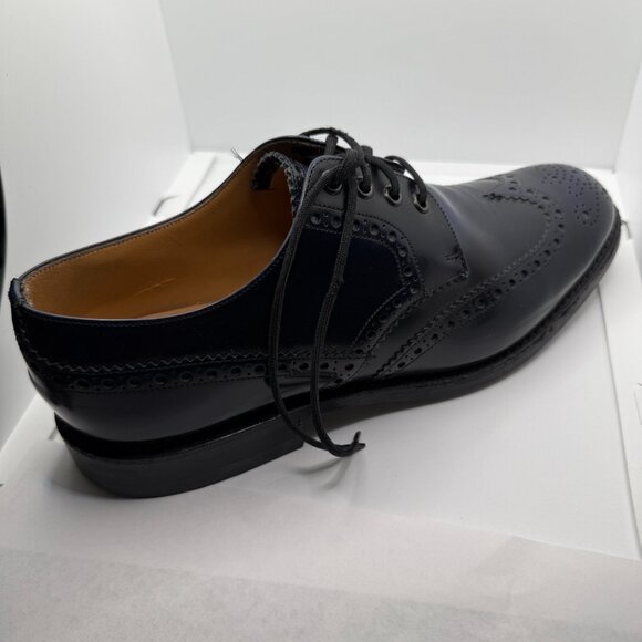 CHURCH\'S Ramsden 9 M US Blue English Full Oxford Brogue Shoes, Goodyear Welted main image 8